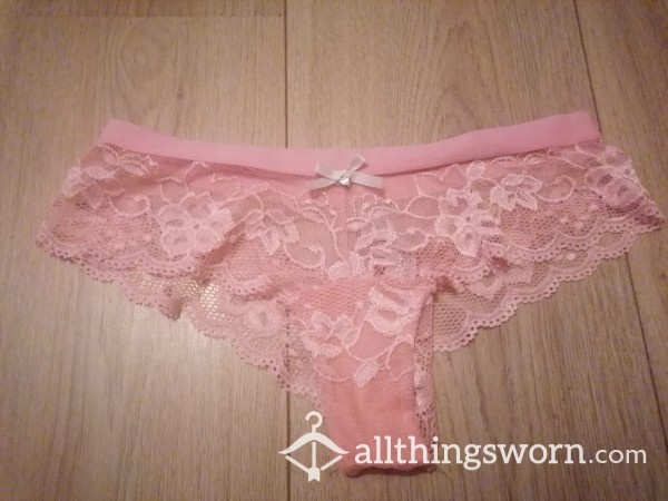 Pink Lace Panties