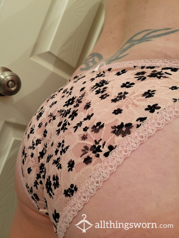 Pink Lace Panties 💗