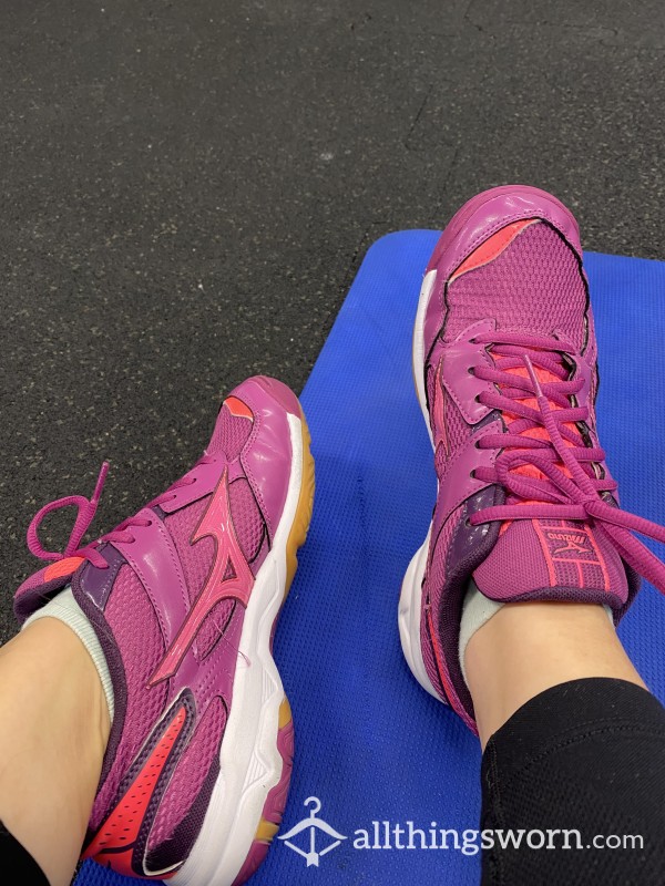 Pink / Purple Sneakers / Trainers