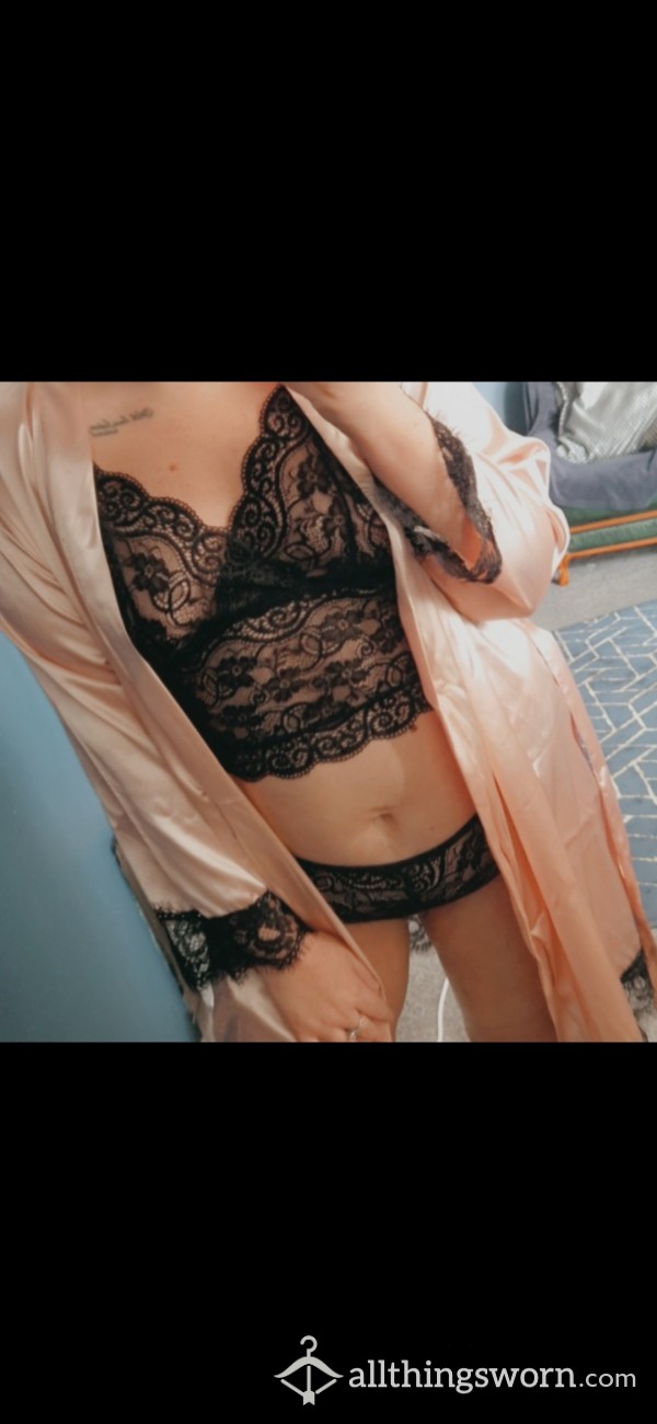 Black Lace Lingerie