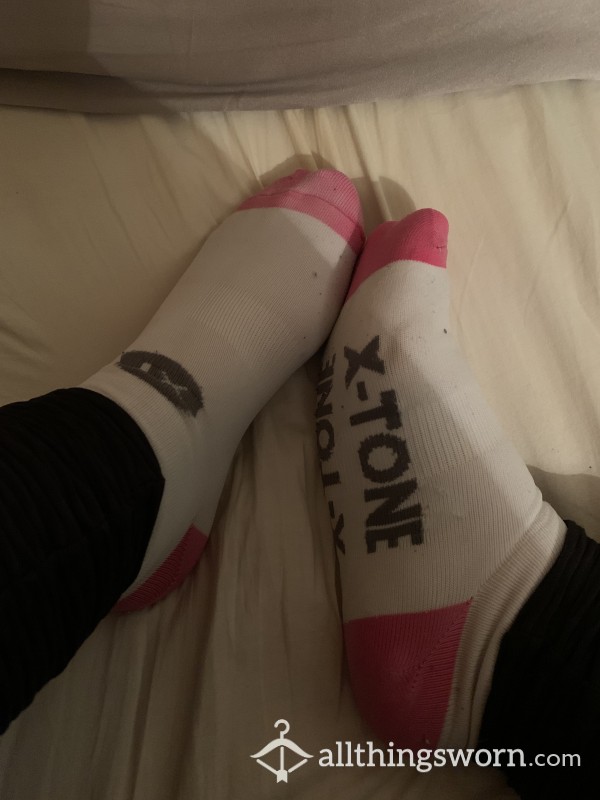 Pink Toe Socks