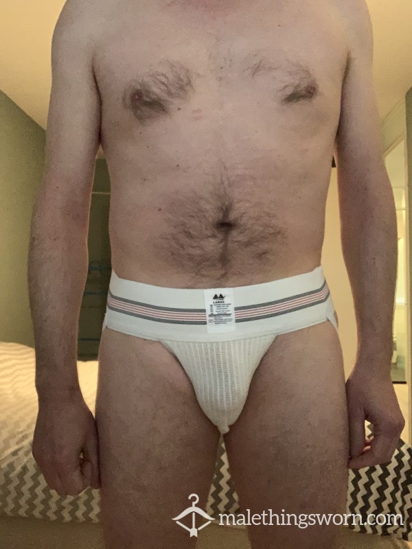 Pi*s Stained Jock (white)