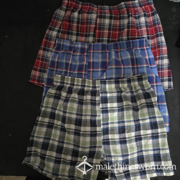 Plaid Boxers