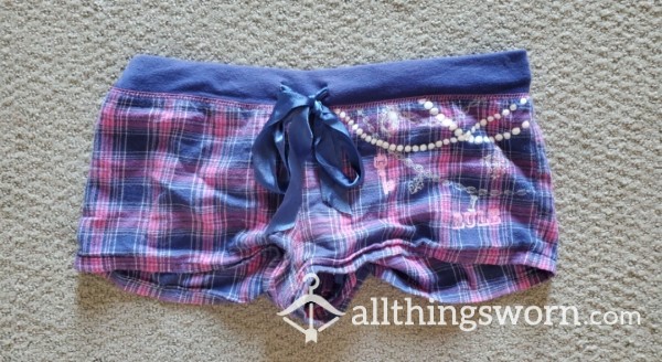 Plaid Pj Shorts