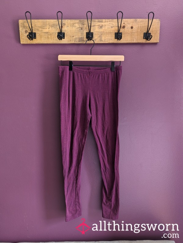 Plum Soft Leggings