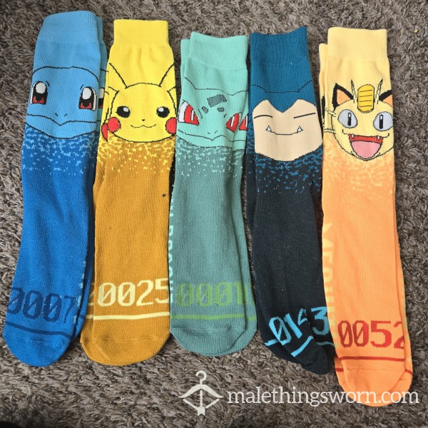 Pokemon Casual Crew Socks