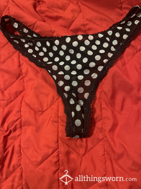 Polkadot Thong