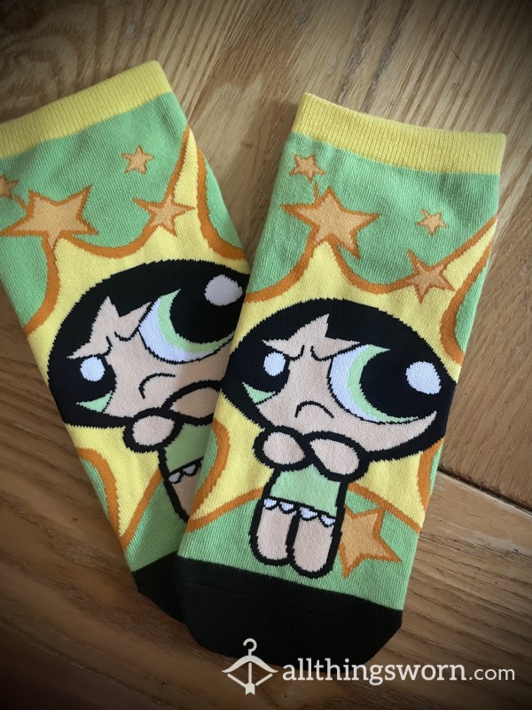 Powerpuff Girls Socks - Bu*tercup