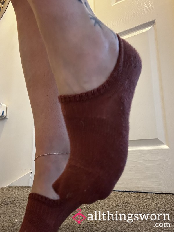 Pre Loved Brown Trainee Socks