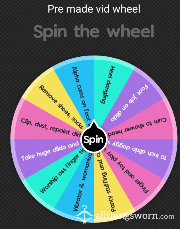 Pre Made Vid Wheel