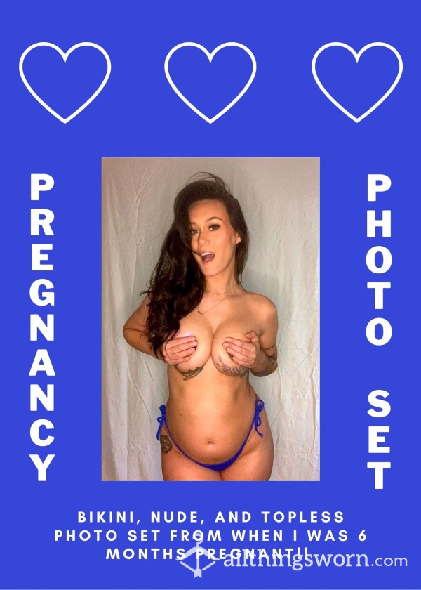 PREGNANCY PHOTO SET