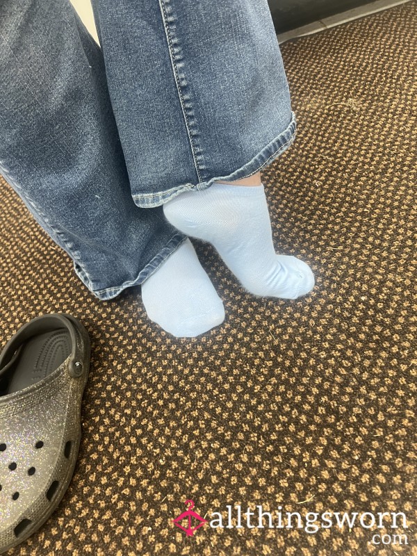 Pretty Blue Socks Of The Day