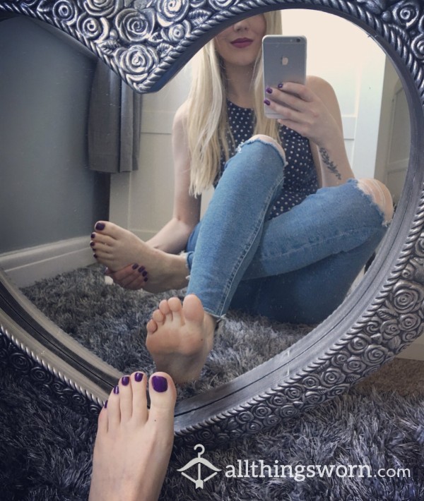 Pretty Feet Pics / Pictures Bundle , £5 - 10 Pics