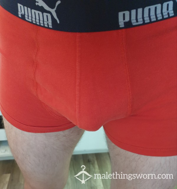 Puma Boxers, C*m Stain