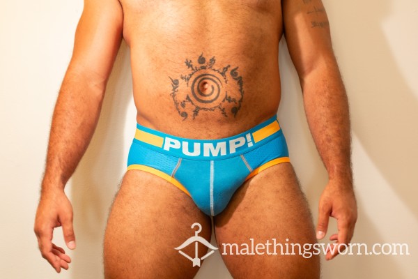 PUMP! Briefs, Blue