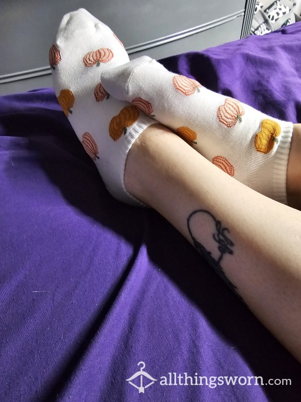 Pumpkin Socks