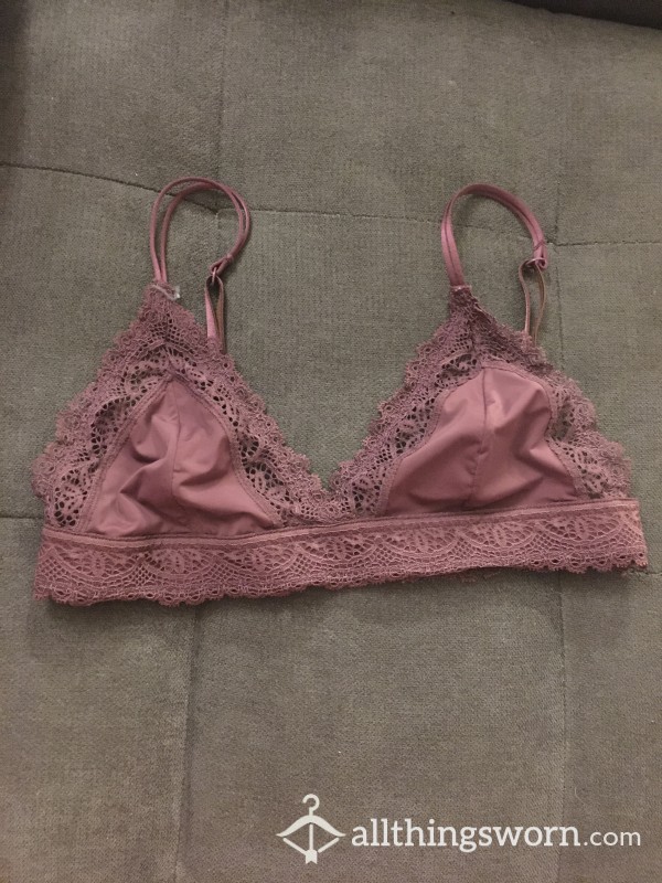 Purple Bralette Unlined