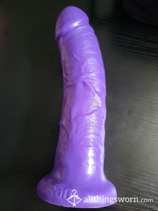 Purple Di**o 8 Inch Length And 6 In Circ*mference Girth