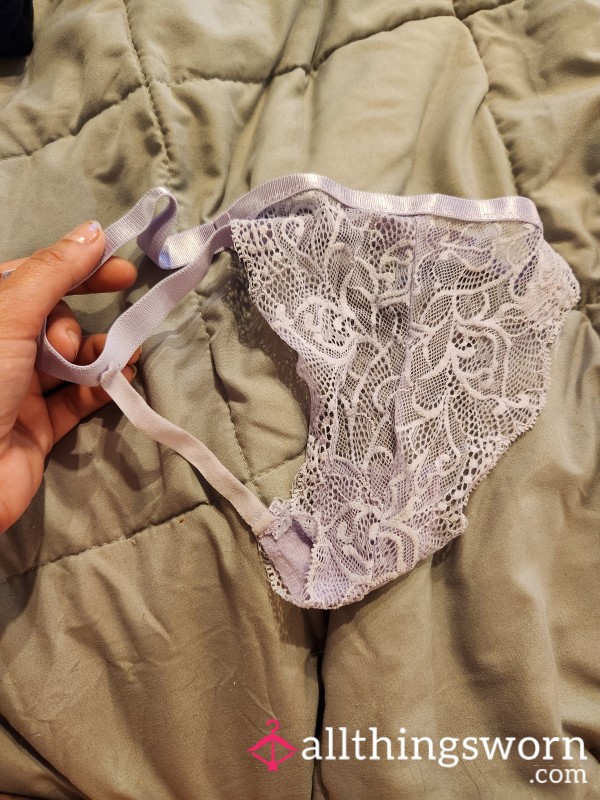 Purple G String Knotty Knickers