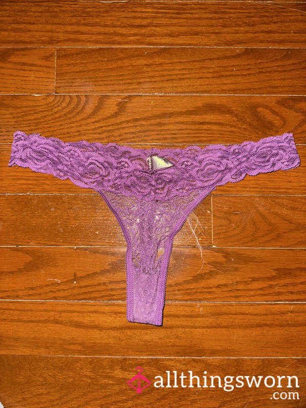 Purple Lace Panties 💜