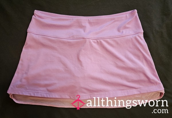 Purple-peony Skort W/built-in Underwear