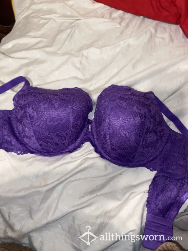 Purple Well Loved Bra