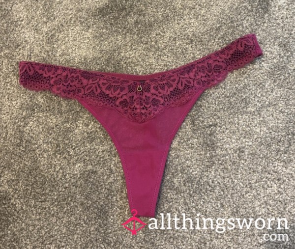 Purple/Dark Pink Ann Summers Thong 😈