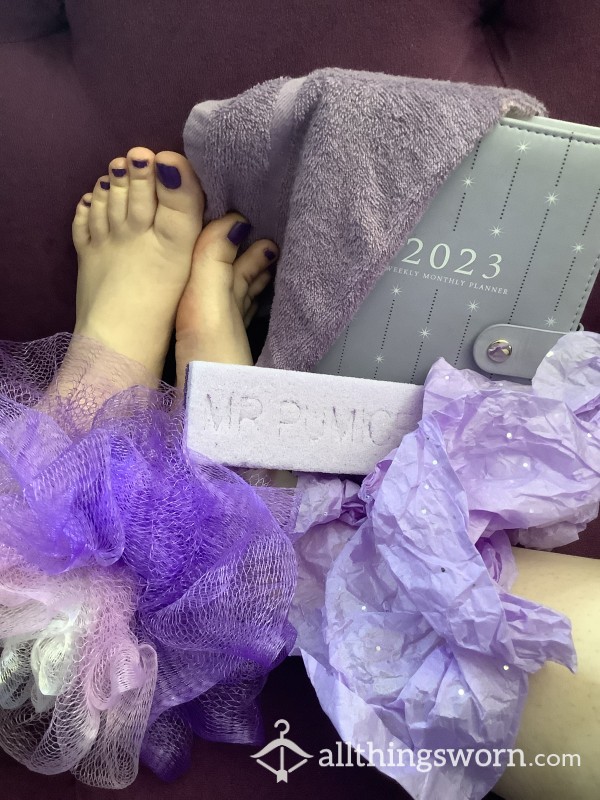 Purple+feet💜