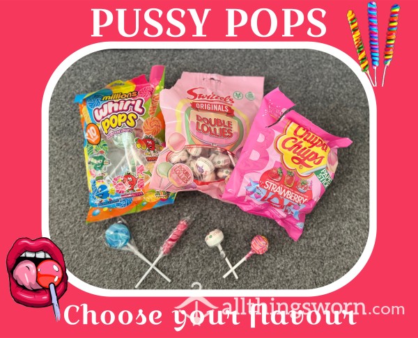 Pu**y POPS 🐱🍭 Inc 1 Photo And 1 Minute Video 📸📹