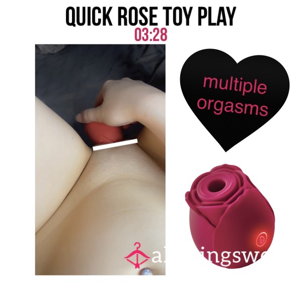 Quick Rose Toy Play🌹