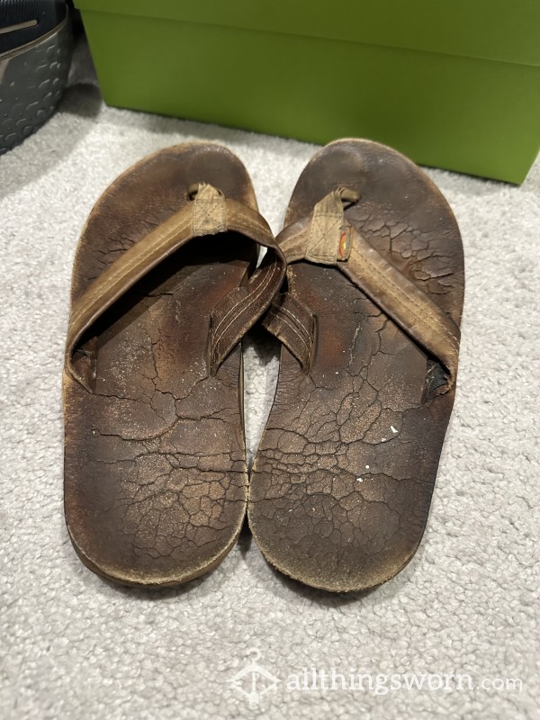 Rainbow Sandals Flip Flops - 2 Summers Of Constant Wear