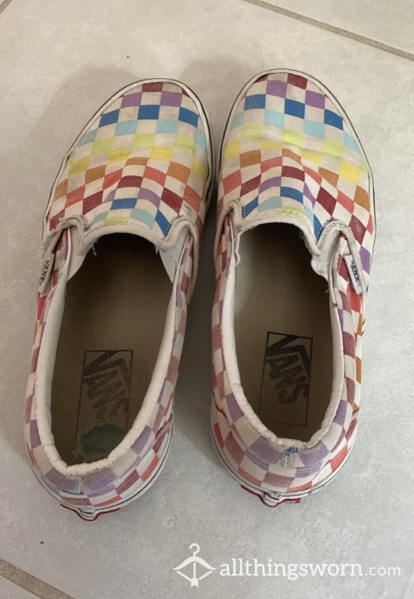 Rainbow Vans 🌈