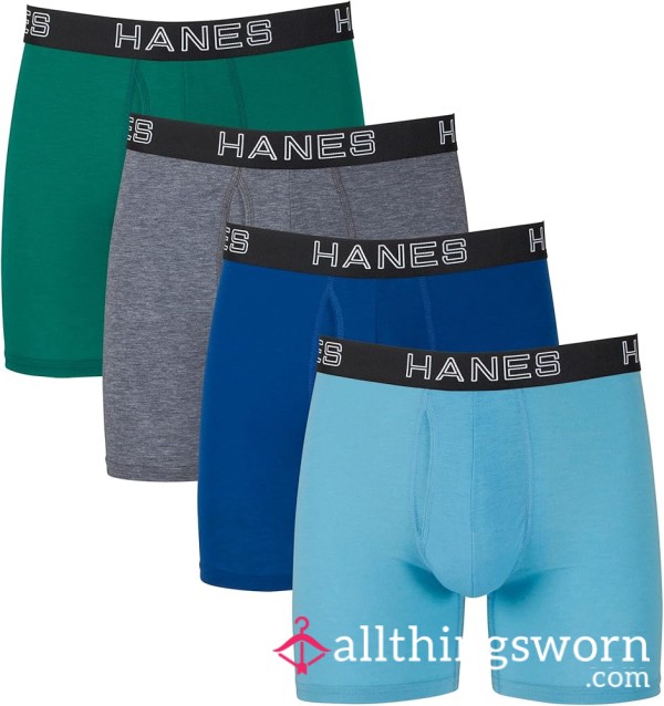 Random Hanes Boxer (Worn To The Gym)