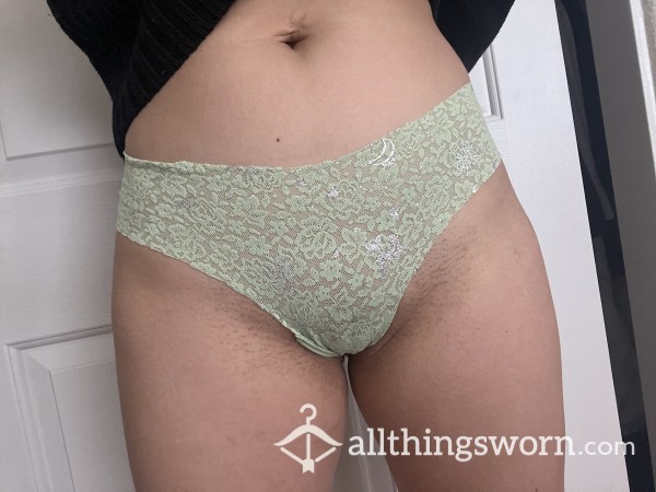 Raw Cut Lace Thong