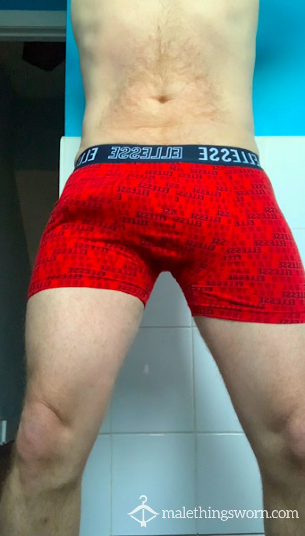 Red ELLESSE Boxers.