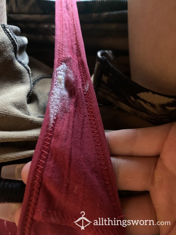 Red Gym Panties