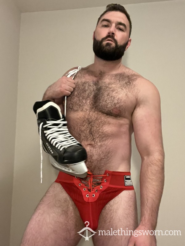 Red Hockey Jock