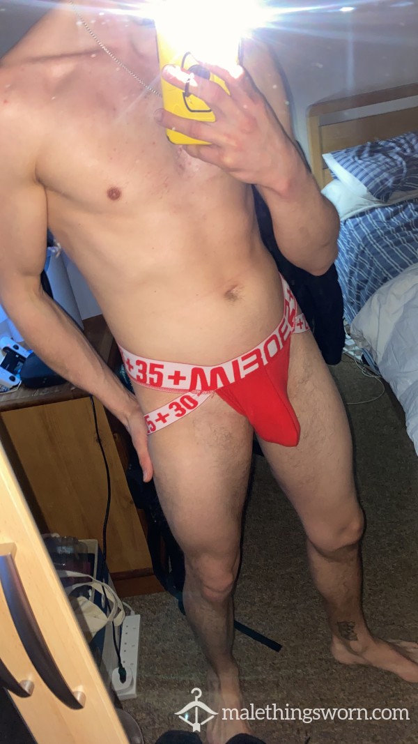 Red Jock With A D*ck Pic Of My Bwc