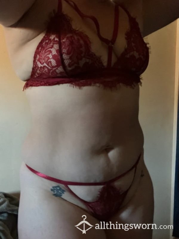 Red Lace Lingerie