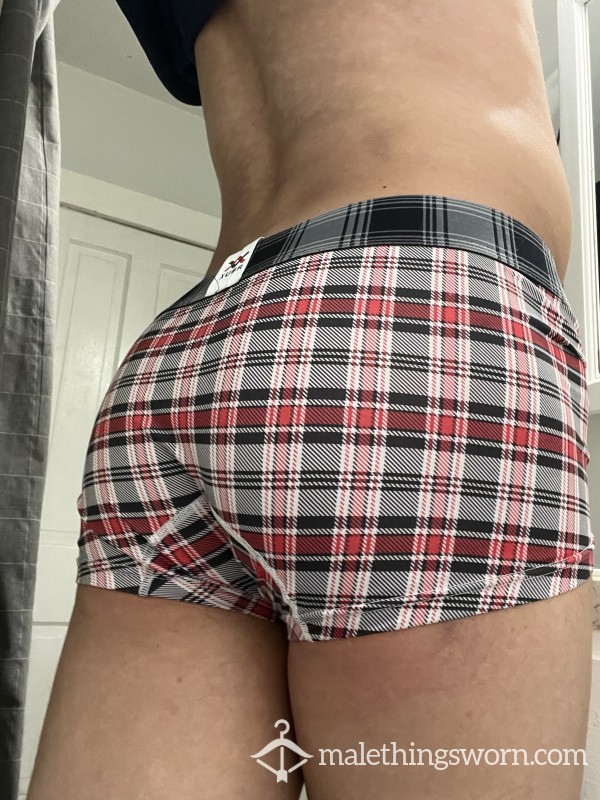 Red Plaid Panties (Small)