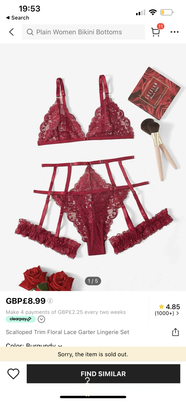 RED S**y Lingerie❤️