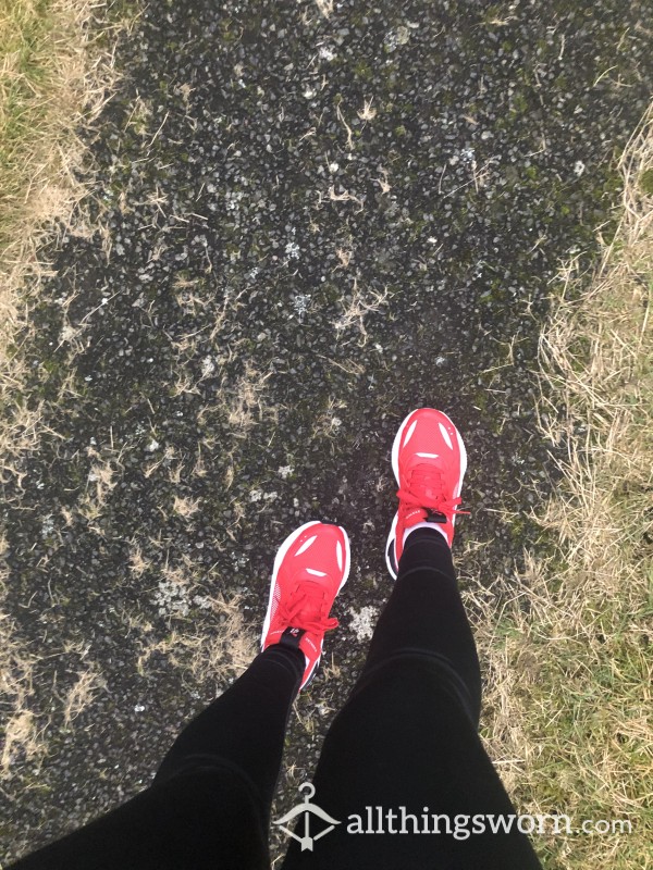 Red Trainers/ Sweaty Feet.