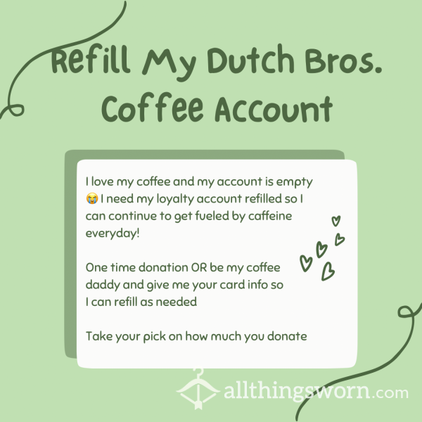 REFILL COFFEE ACCOUNT