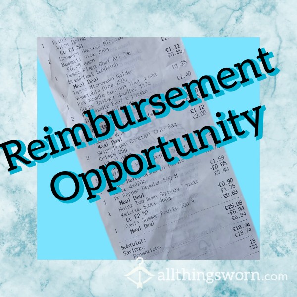 Reimbursement Opportunity