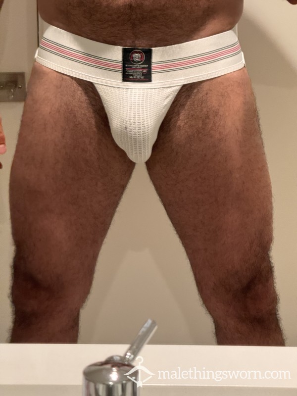 Rough Trade  L-XL White Jockstrap