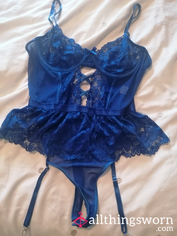 Royal Blue Playsuit