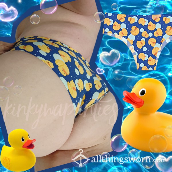 Rubber Ducky Cheekies - Includes 48-hour Wear & U.S. Shipping