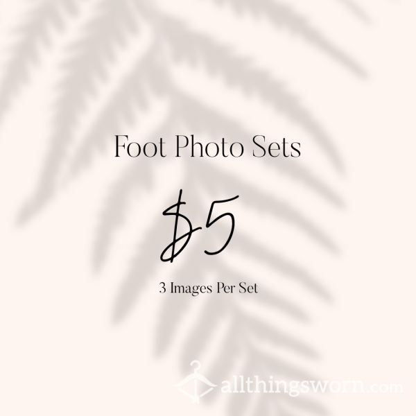 SALE! Feet Pics