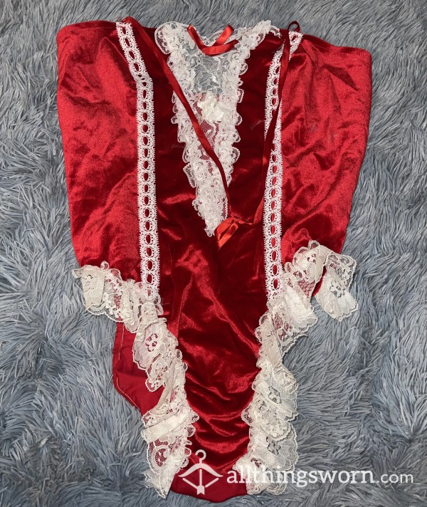 Santa Christmas S**y Red Lingerie ❤️‍🔥