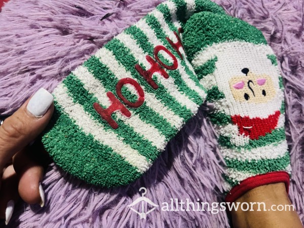 Santa Slipper Socks